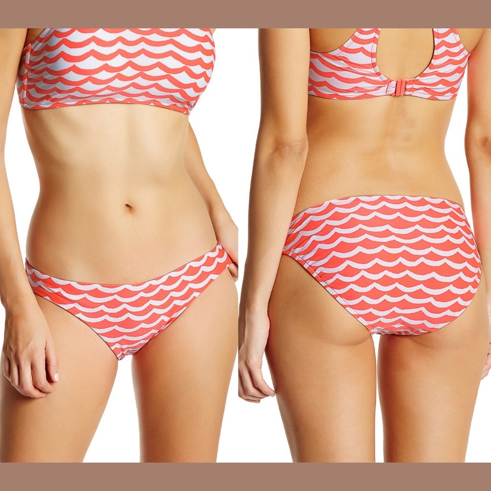 NWT Seafolly Tidal Wave‎ Hipster Bikini Bottom 6 US